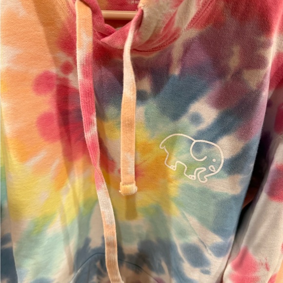Ivory Ella Tie-Dye Hoodie – Size M - Picture 3 of 5